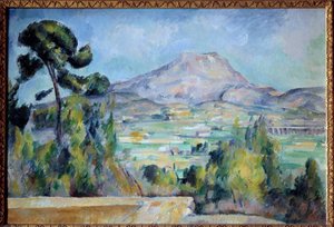 Góra Sainte Victoire Obraz Paula Cezanne