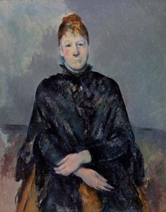 Madame Cézanne (Portret Madame Cézanne) autorstwa Paul Cézanne