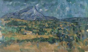 Mont Sainte-Victoire, c.1902-06 (olej na płótnie) autorstwa Paul Cézanne