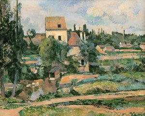 Moulin de la Couleuvre w Pontoise autorstwa Paul Cézanne