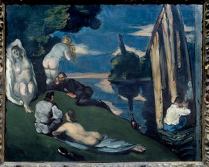 Duszpasterska, czyli Sielanka autorstwa Paul Cézanne
