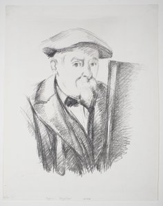Autoportret autorstwa Paul Cézanne