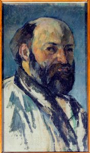 Obraz autoportretowy Paula Cezanne