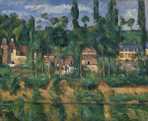 Zamek w Medan, ok. 1880 r. (olej na płótnie) autorstwa Paul Cézanne