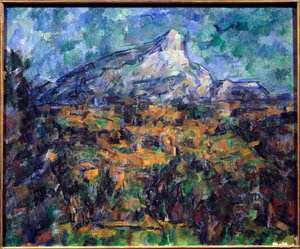 Obraz zwycięstwa Świętej Góry autorstwa Paula Cezanne autorstwa Paul Cézanne