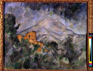 Zwycięstwo Świętej Góry i Czarny Zamek Obraz Paula Cezanne
