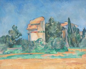 Wieża Gołębi w Bellevue autorstwa Paul Cézanne