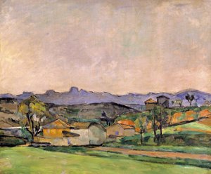 Gwiezdna Grzbiet z Królewskim Szczytem, ok. 1878-79 (olej na płótnie) autorstwa Paul Cézanne