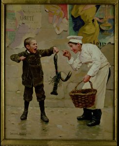Le Petit Comis (zm. 1902) autorstwa Paul Charles Chocarne Moreau