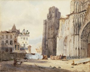 Katedra w Kolonii autorstwa Paul Constantin Dominique Tetar van Elven