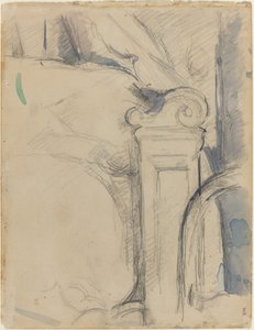 Słupek [verso], ok. 1895. autorstwa Paul Cézanne