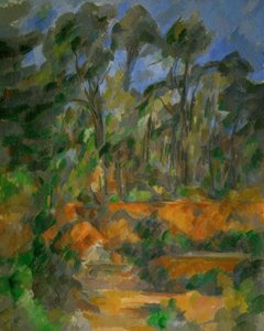Polana autorstwa Paul Cézanne