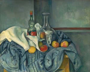 Butelka miętowa. 1893/95 autorstwa Paul Cézanne