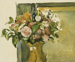 Kwiaty w wazonie autorstwa Paul Cézanne