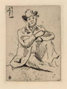 Guillaumin z Wisielcem autorstwa Paul Cézanne