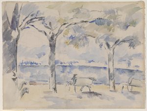 Przystań autorstwa Paul Cézanne