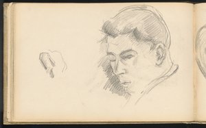 Głowa chłopca autorstwa Paul Cézanne