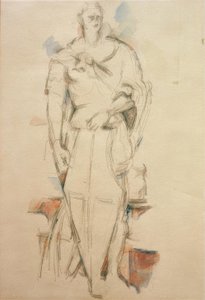 Św. Jerzy według Donatello autorstwa Paul Cézanne
