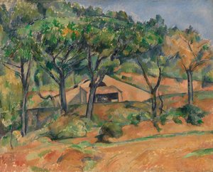 Dom w Prowansji autorstwa Paul Cézanne