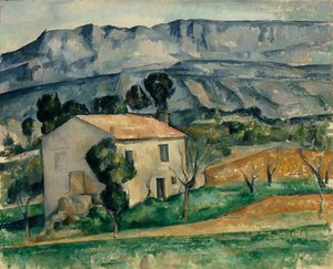 Dom w Prowansji, 1886-1890 autorstwa Paul Cézanne