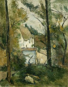 Dom na drzewach, Auvers; Dom na drzewach, Auvers, 1879 autorstwa Paul Cézanne