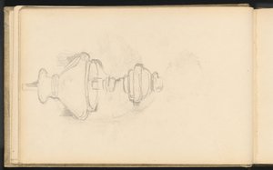 Lampa naftowa autorstwa Paul Cézanne