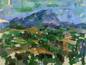 Góra Sainte-Victoire autorstwa Paul Cézanne