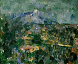 Góra Sainte-Victoire autorstwa Paul Cézanne