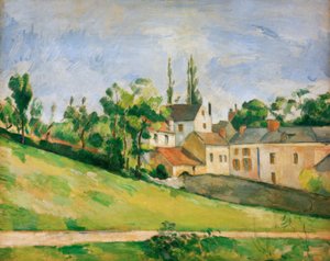 Droga w górę - Droga w górę autorstwa Paul Cézanne