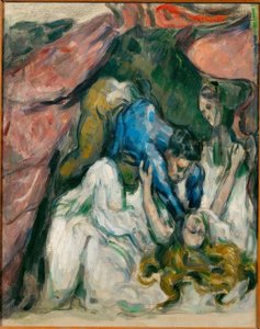Uduszona kobieta autorstwa Paul Cézanne