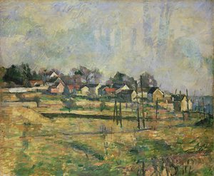 Krajobraz, c.1873-77 autorstwa Paul Cézanne