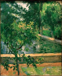 Basen Jas de Bouffan autorstwa Paul Cézanne