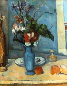 Błękitna Waza, 1889-1890 autorstwa Paul Cézanne