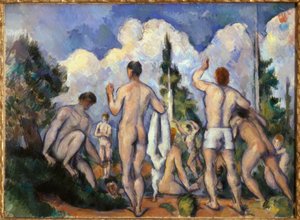 Kąpiący się autorstwa Paul Cézanne