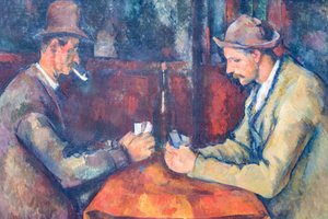 Grający w karty, Cézanne, Musée d