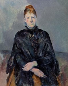 Madame Cezanne autorstwa Paul Cézanne