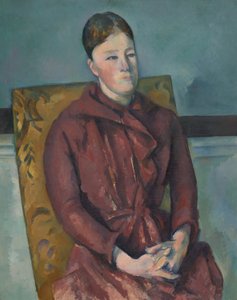 Madame Cezanne w żółtym fotelu autorstwa Paul Cézanne