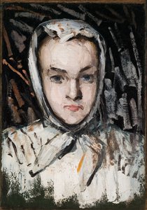 Marie Cézanne, siostra artysty autorstwa Paul Cézanne