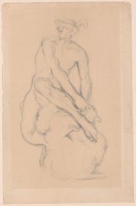 Merkury (po Pigalle) autorstwa Paul Cézanne