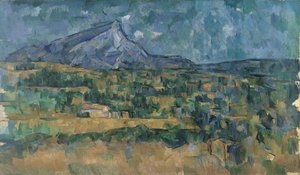 Góra Sainte-Victoire, ca. 1902-6. autorstwa Paul Cézanne