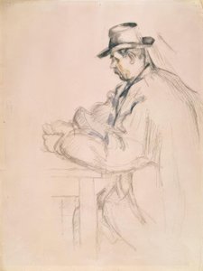Paul Cézanne, Gracz w karty autorstwa Paul Cézanne