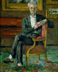 Portret Chocqueta autorstwa Paul Cézanne
