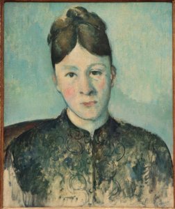 Portret Madame Cézanne autorstwa Paul Cézanne