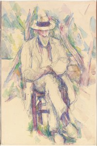 Portret Valliera, 1904-06 autorstwa Paul Cézanne