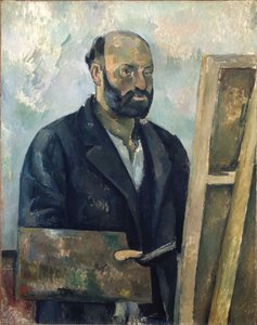 Portret artysty z paletą, ok. 1930 1890. autorstwa Paul Cézanne