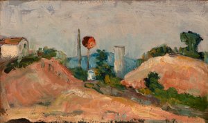 Cięcie kolejowe autorstwa Paul Cézanne