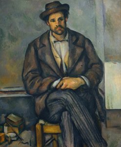 Siedzący chłop, ok. 1892-96 autorstwa Paul Cézanne