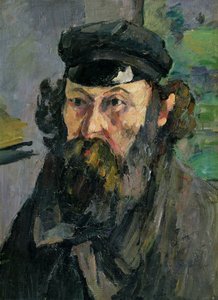 Autoportret w czapce autorstwa Paul Cézanne