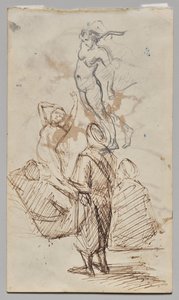 Arkusz studiów autorstwa Paul Cézanne