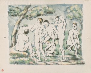 Małe kąpiących się autorstwa Paul Cézanne